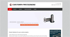 Desktop Screenshot of custom-fasteners.com